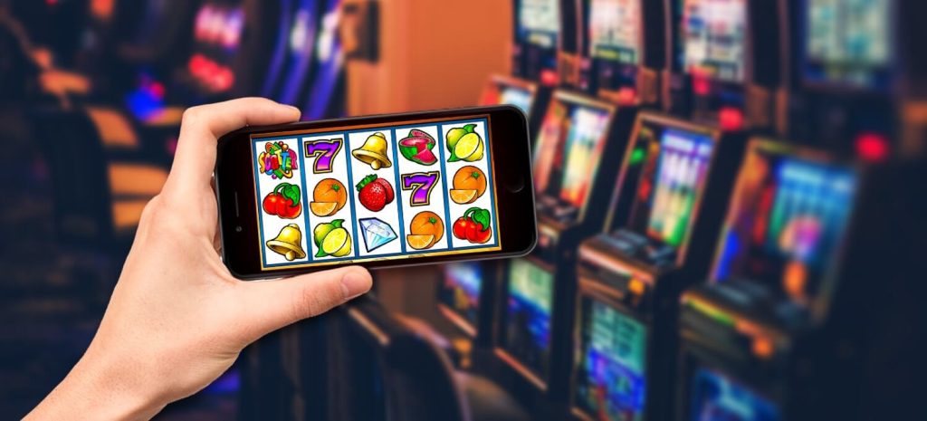playing slot online on mobile